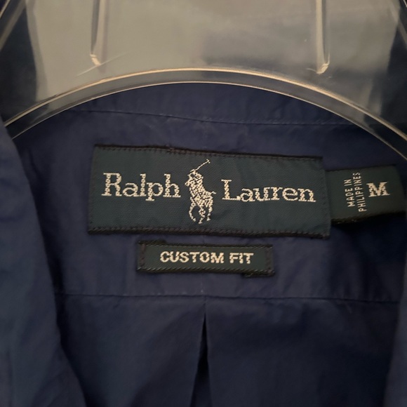 Polo Button Up. Custom fit size Medium - Picture 2 of 2